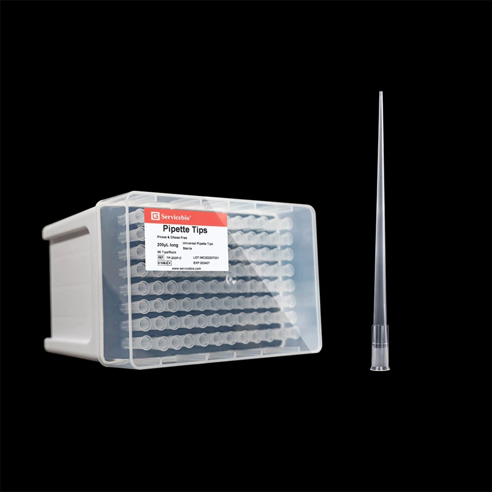 200 μL Long Pipette Tips